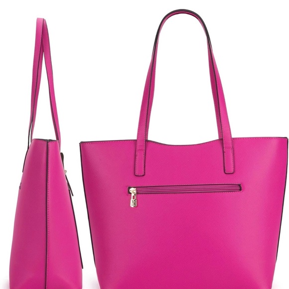 New! Montana West 3 pc Purse Tote Bag & Wallet Set Shoulder Satchel Handbags - Picture 3 of 6